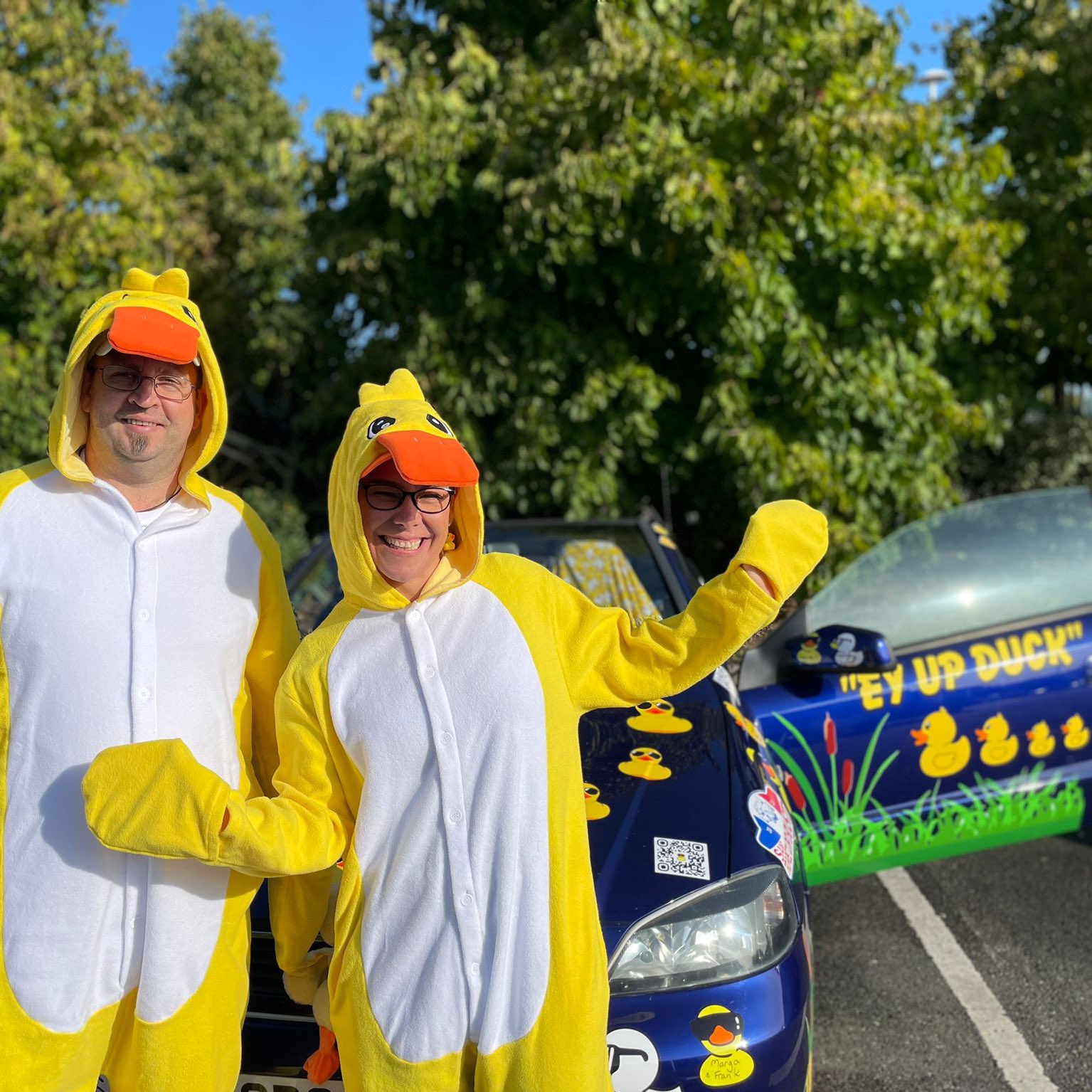 Ey Up Duck Banger Rally Fundraiser Across Europe