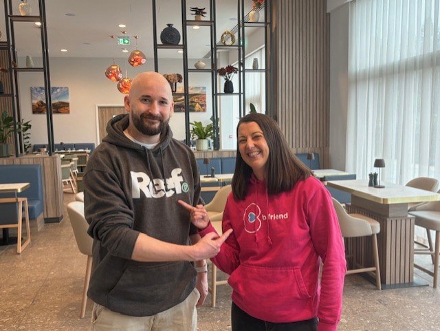 b:friend and Reef Charity Partnership