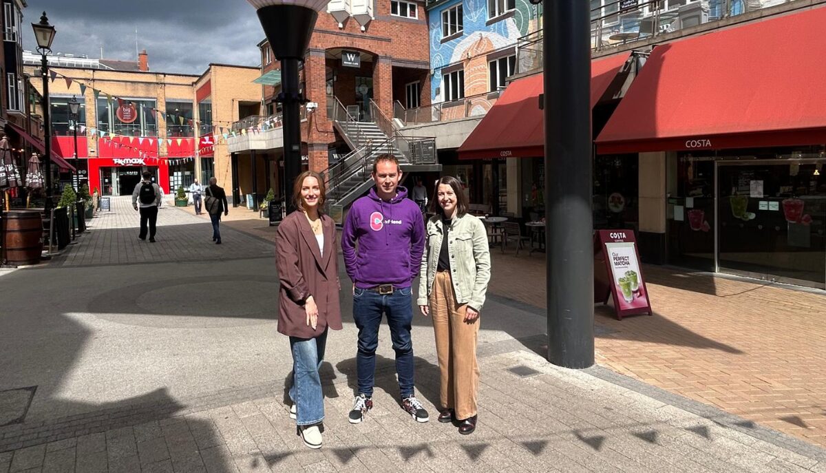 b:friend named as Orchard Square’s Charity of the Year